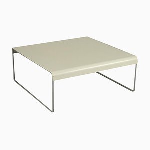 Coffee Table in Metal Aluminium by Zap Piero Lissoni for Cassina, Italy, 1990s