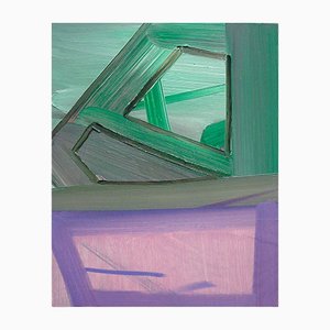 Ashlynn Browning, Purple Lush, 2010, óleo sobre tabla