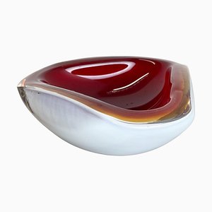 Grand Bol en Verre de Murano, Italie, 1970s