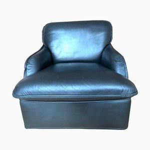 Black Leather Armchair from Wittmann