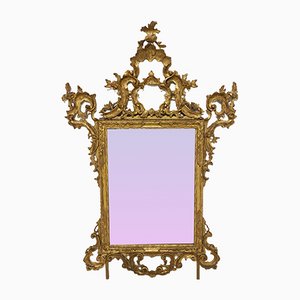 Espejo antiguo dorado, Italia