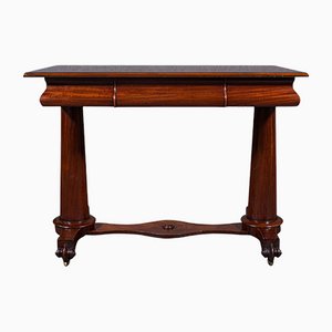 Antique English Regency Console Table Writing Desk, 1820s