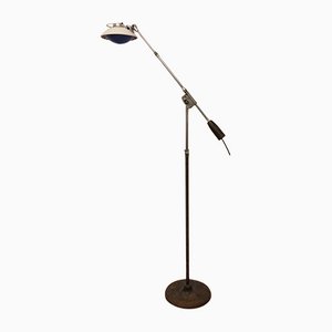 Large Industrial Floor Lamp by Louis Ferdinand for Solère, 1950s