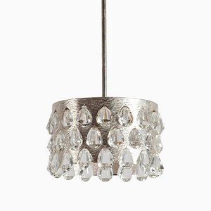 Silver-Plated Chandelier by Palwa, 1970s