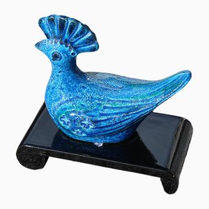 Keramik Vogelskulptur von Bitossi, 1960er