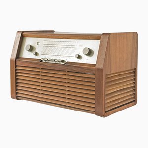 Radio de mesa TS-G de Hans Gugelot & Helmut Müller Kühn para Braun AG, Alemania, 1955