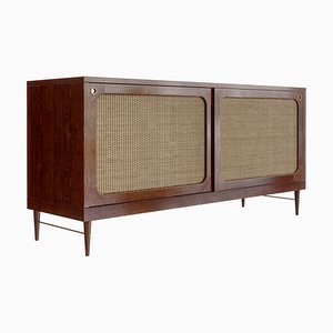 Sideboard in Cognac and Rattan — Large by Lind + Almond for Jönsson Inventar