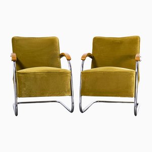FN 21 Armchairs by Mart Stam for Mucke Melder, 1930s