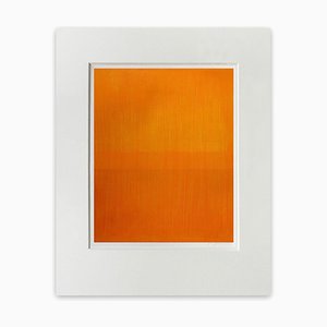 Janise Yntema, Linear Zest, 2021, Cold Wax & Oil Stick on Canvas Paper
