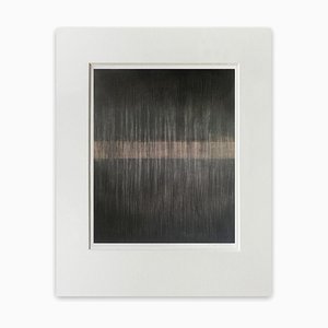 Janise Yntema, Linear Vibration, 2021, Cold Wax & Oil Stick auf Leinwand