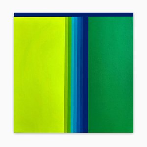 Cristina Ghetti, Green Gradient, 2020, Acryl auf Leinwand