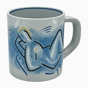 Ceramic Cup by Wilhelm Freddie for Royal Copenhagen, Denmark, 1980s