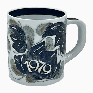 Taza de cerámica de Ivan Weiss para Royal Copenhagen, Denmark, años 70