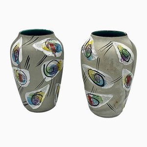Ceramic Vases, Germany, 1960s, Set of 2