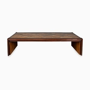 20th Century Brazilian Hardwood Coffee Table by Percival Lafer