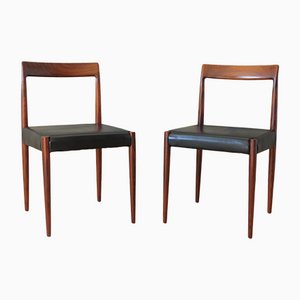 Set of Mid-Century Chairs by Lübke