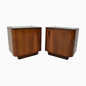 Mid-Century Night Tables by Jindrich Halabala, 1950s, Set of 2