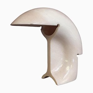 Italian Pink Portugal Marble Biagio Prototype Lamp by Scarpa for Flos, 1968