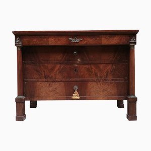 Italian Antique Wood Chest of Drawers, 1800s