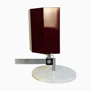 Bauhaus Italian Metal Table Lamp by Carl Jacob Jucker for Imago Dp, 1960s