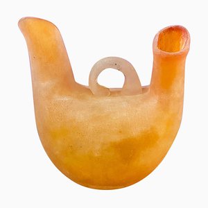 Mid-Century Murano Italian Glass Vase by Gino Cenedese from Scavo Series, 1960s