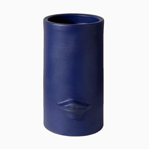 AL BACIO Blue Vase from Crita Ceramiche