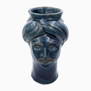 Solimano Medium • Blue Tindari from Crita Ceramiche