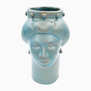 Médium Roxelana • Turquoise Favignana de Crita Ceramiche