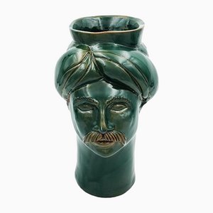Solimano medio • Ucria verde di Crita Ceramiche