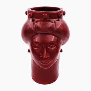Roxelana Medium • Red Etna de Crita Ceramiche