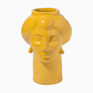 Roxelana Figur, Klein • Gelber Serradifalco von Crita Ceramiche