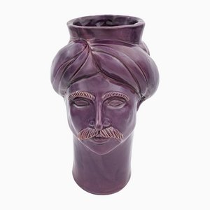 Solimano Medium • Violet Ispica from Crita Ceramiche