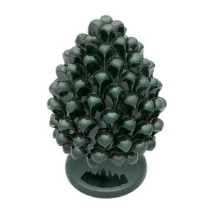 PIGNA Pinecone • Grüne Ucria • H20 von Crita Ceramiche