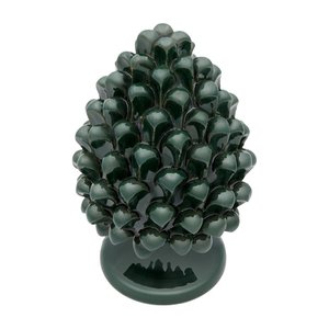 Pomme de Pin PIGNA • Ucria Verte • H20 de Crita Ceramiche