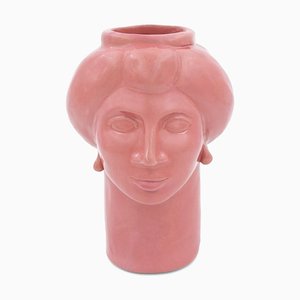 Figura Roxelana piccola • Trapani rosa di Crita Ceramiche