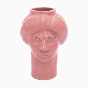 Solimano Figure, Small • Pink Trapani from Crita Ceramiche