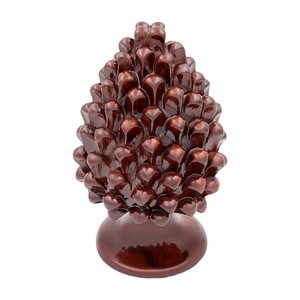 PIGNA Pinecone • Brown di Santo Pietro • H20 from Crita Ceramiche