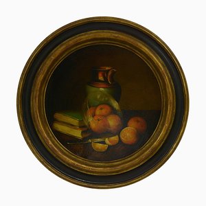 Carlo De Tommasi, Still-Life, Oil on Canvas, Framed