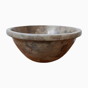 Mid-Century English Tessellated Ceramic Bowl