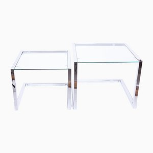 Nesting Coffee Tables, Set of 2
