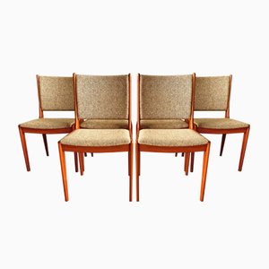 Danish Dining Chairs by Johannes Andersen for Uldum Møbelfabrik, Set of 6
