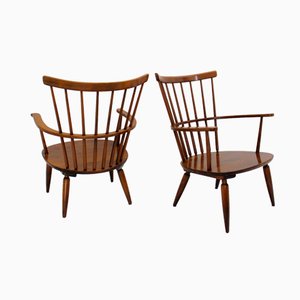 Fauteuils Altheim par Franz Schuster pour Wiesner-Hager, 1950s, Set de 2