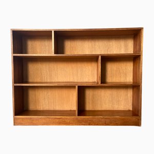 Mid-Century Style Wooden Freestanding Bookshelf