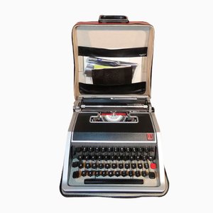 Máquina de escribir Lettera DL de Ettore Sottsass para Olivetti, Italia, 1965