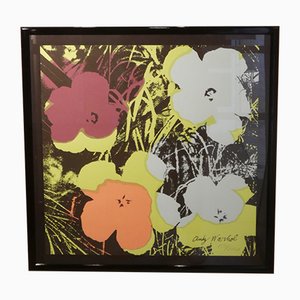 Andy Warhol für CMOA, Flowers, Nummeriert 1534/2400, Pittsburgh, 1964, Lithographie, Gerahmt