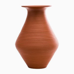 Terra Sigillata Terracotta Vase, 20th Century