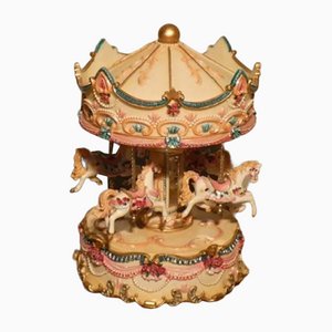 Carillon Carousel avec Chevaux, Etats-Unis, 1980s