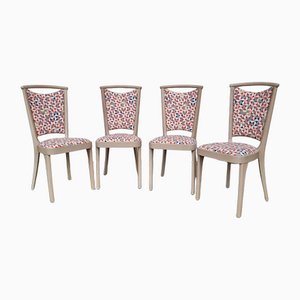 Mid-Century Nr. 11 Stühle von Baumann, Frankreich, 4er Set