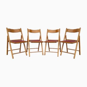 Foldable Chairs, 1970s, Set of 4