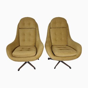 Swivel Chairs from UP Závody, Set of 2